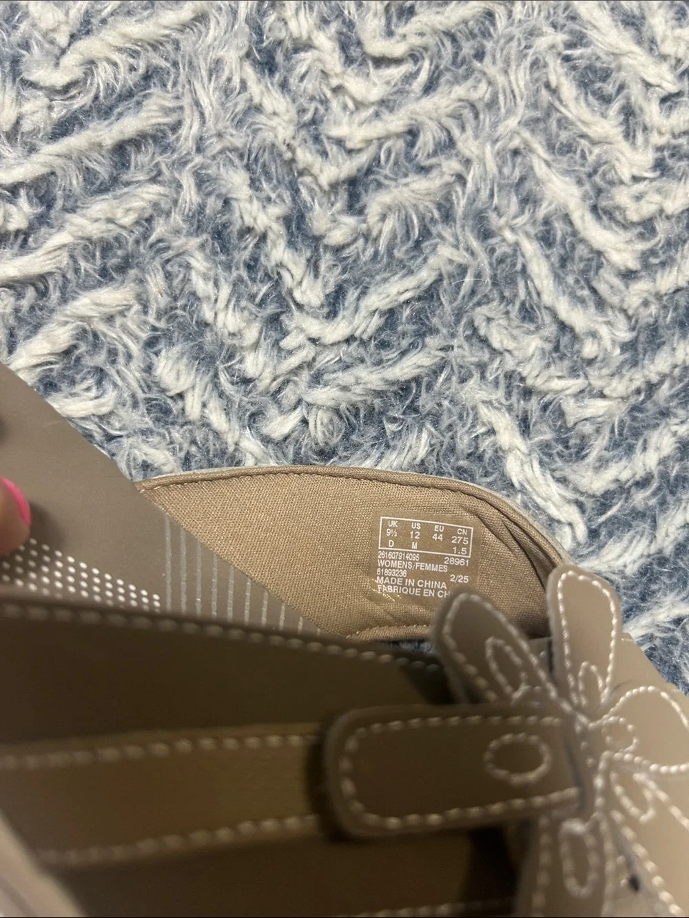 Clarks Women's Cloudsteppers Brinkley Flora Taupe Slip-On Thong Sandals